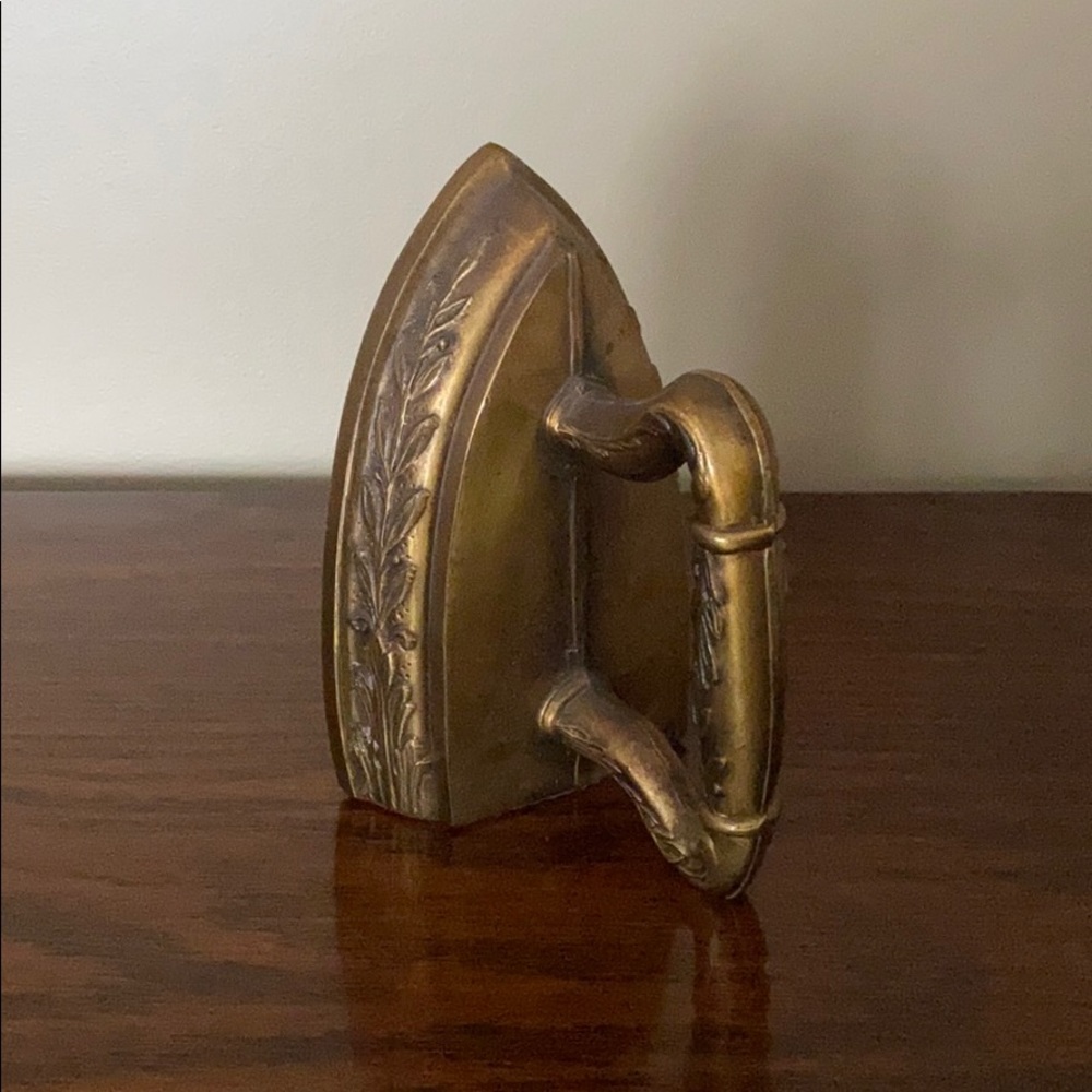 Vintage decorative brass iron
